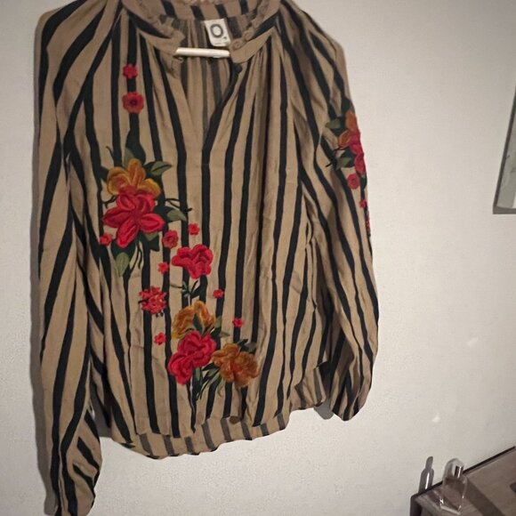 ANTHROPOLOGIE AKEMI KIN MANUELA EMBROIDERED BLOUSE XS - Picture 5 of 10